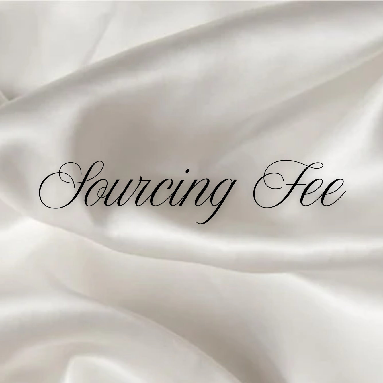 Sourcing Fee