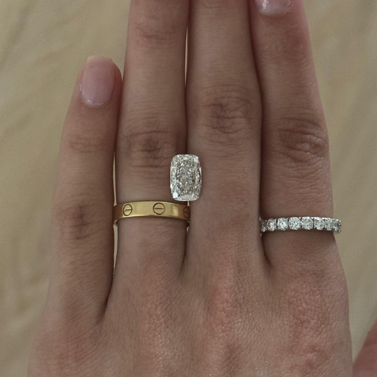 3.03ct Cushion