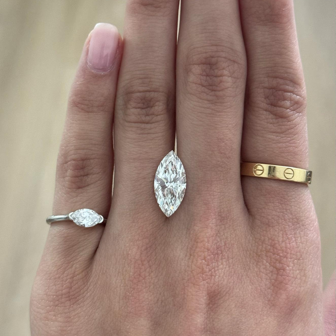 4.07ct Marquise
