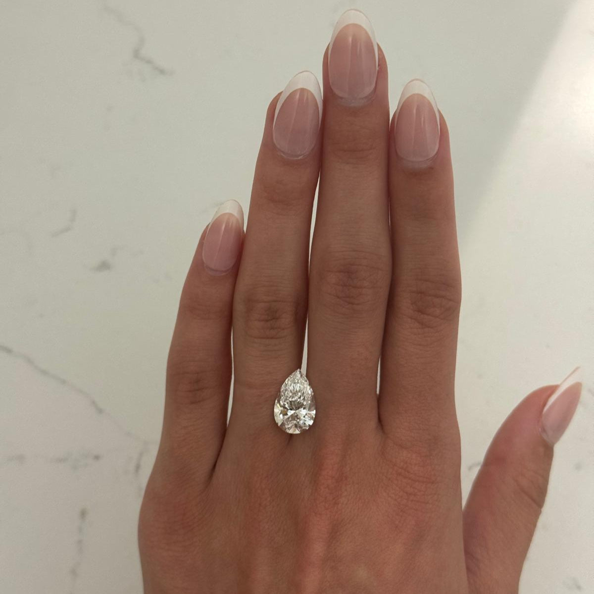 4.67ct Pear