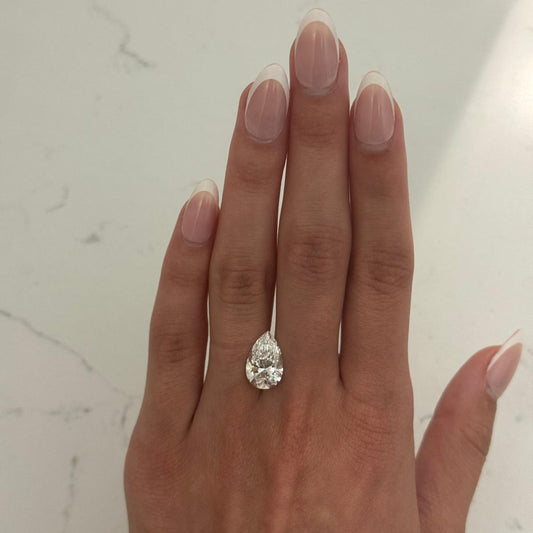 4.67ct Pear